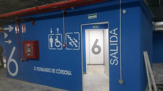 Realizamos el pintado de suelos y paredes de parkings y garajes