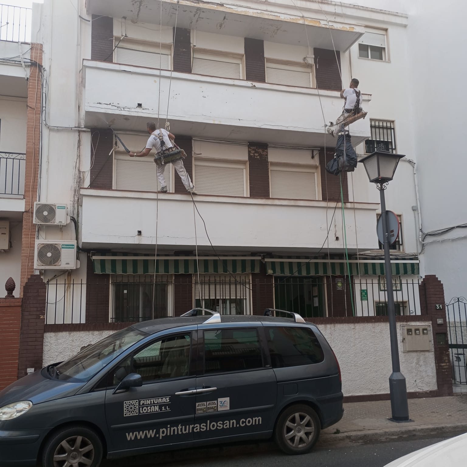 Rehabilitación fachada Sevilla