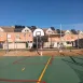 Señalización de pistas deportivas en una comunidad de propietarios en Coria